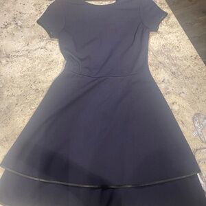 Navy blue dress